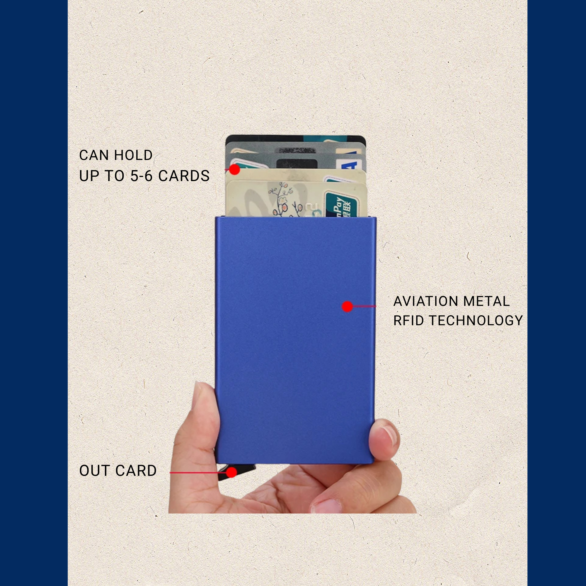 SmartShield Metal Card Wallet