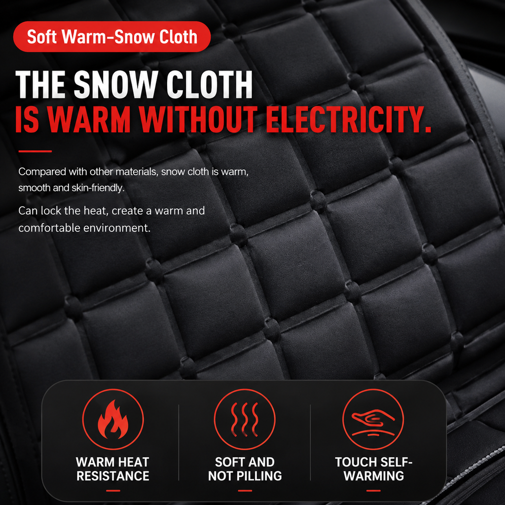 12V Car Heated Seat Cushion (Fast Heating)
