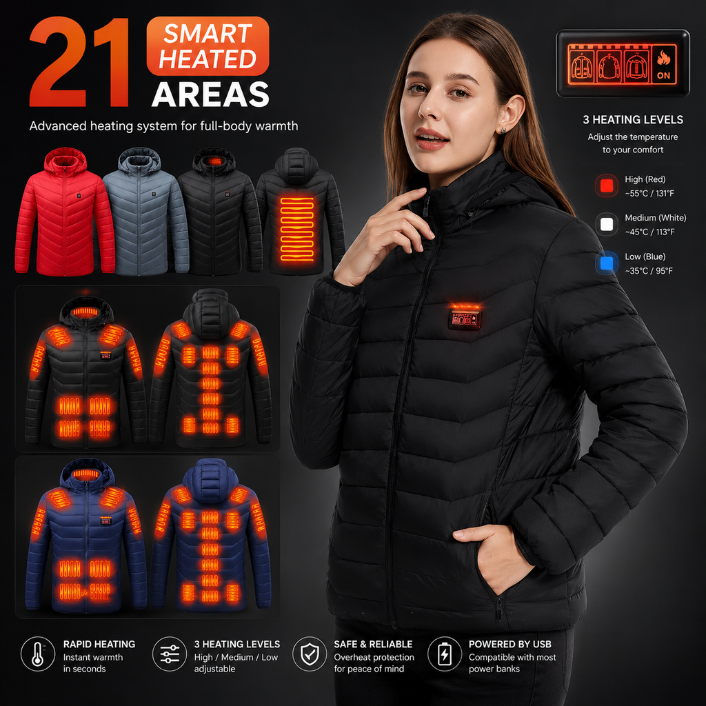 21-Zone Heated Jacket