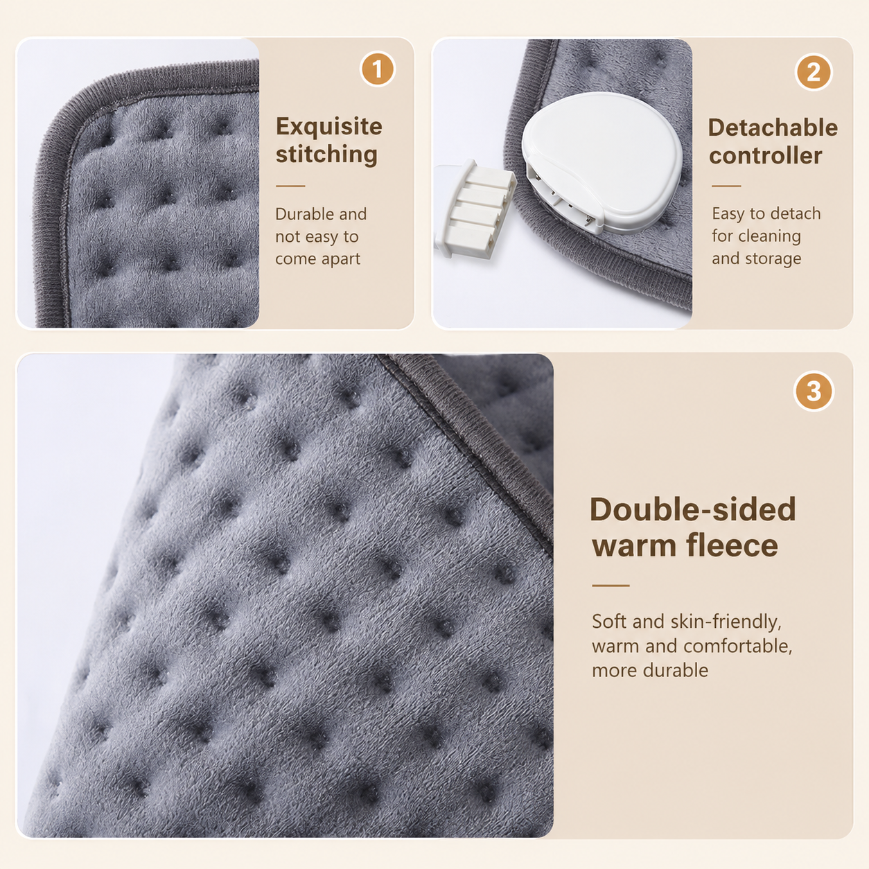 Electric Heating Pad for Full Body Relief