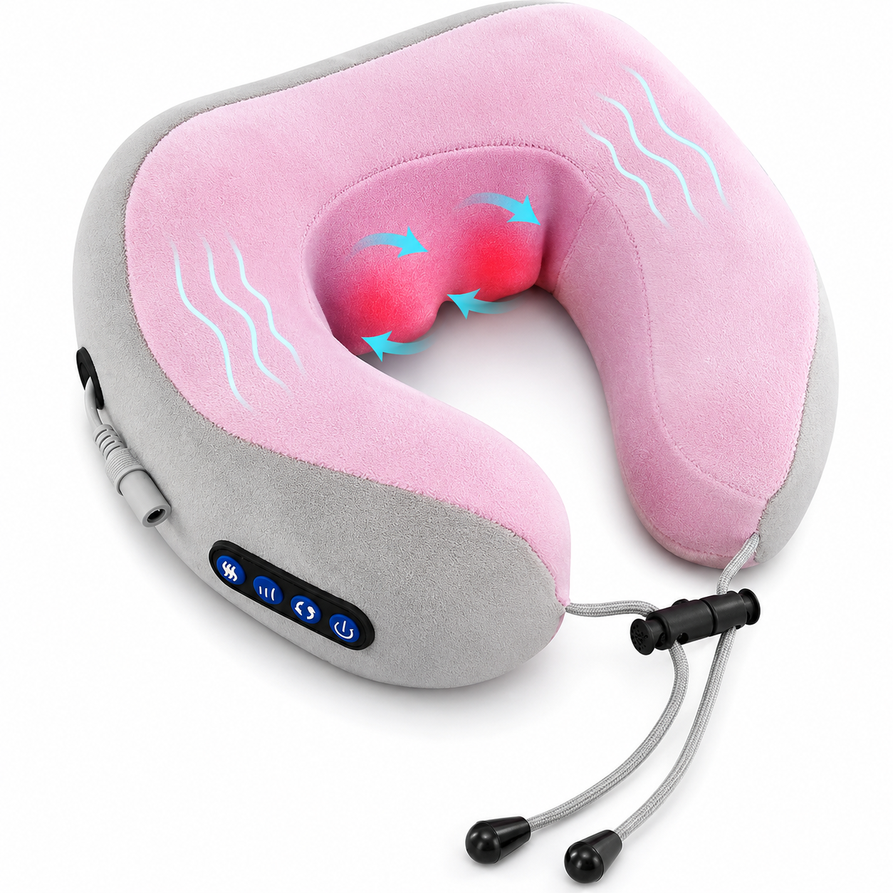 Shiatsu Neck Massager with Heat & Vibration