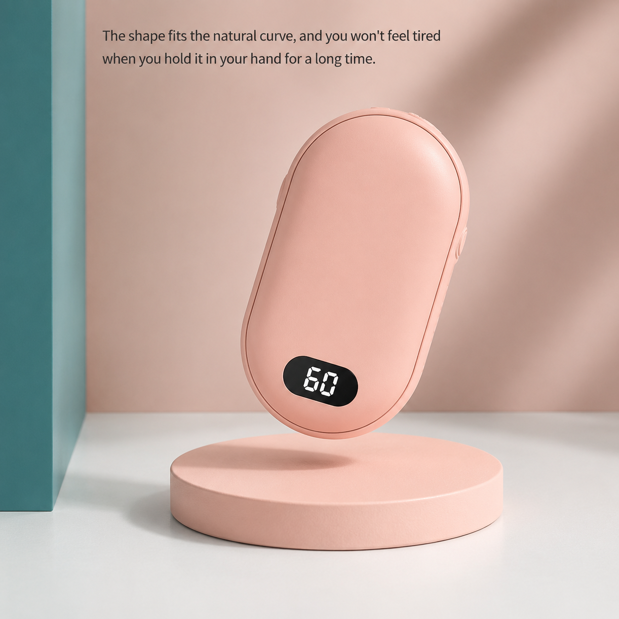 Rechargeable Double-Sided Hand Warmer (2 Heat Levels)