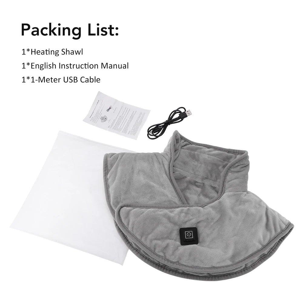 Electric Heating Pad for Neck & Shoulders (3 Modes)