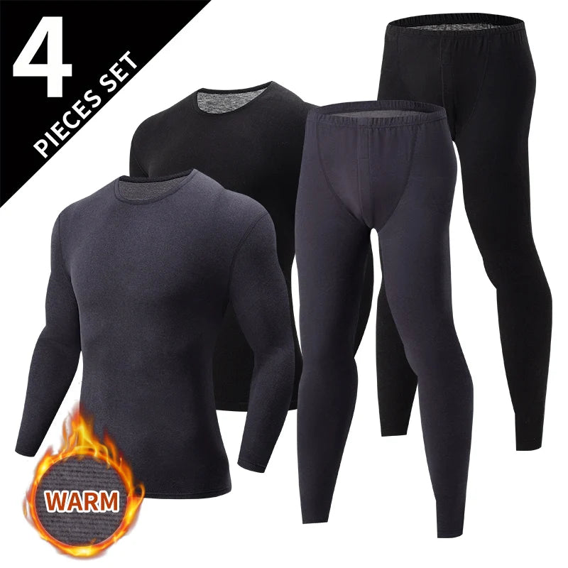 Men’s Thermal Base Layer Set (2–4 Pack)