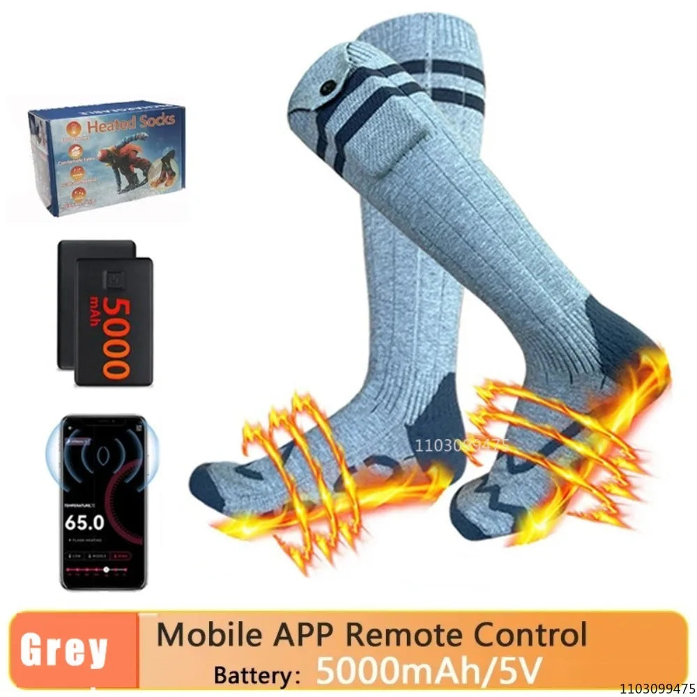 Rechargeable Heated Socks (5000mAh)