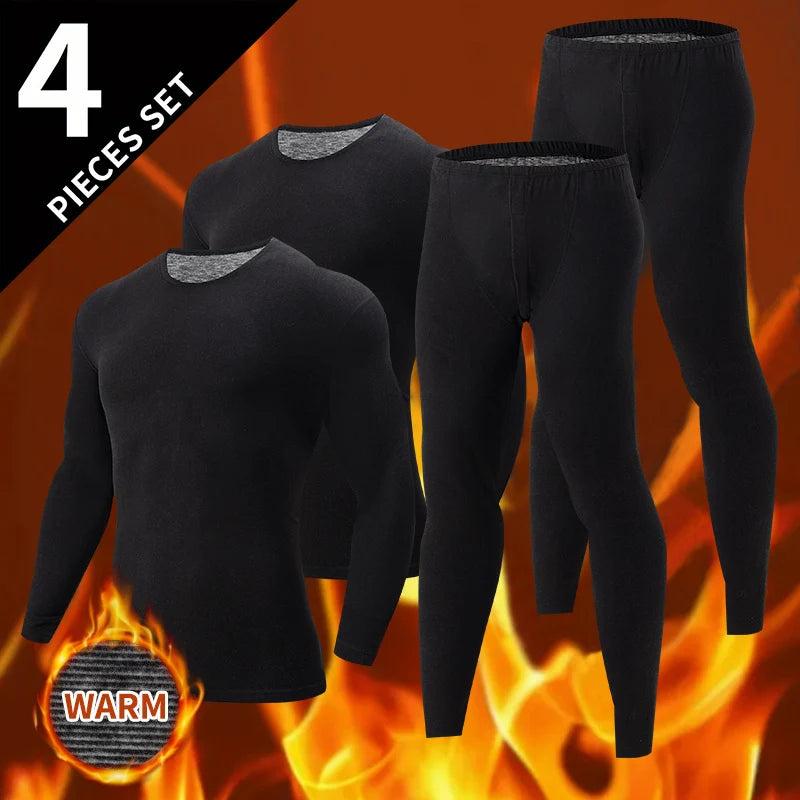 Men’s Thermal Base Layer Set (2–4 Pack)