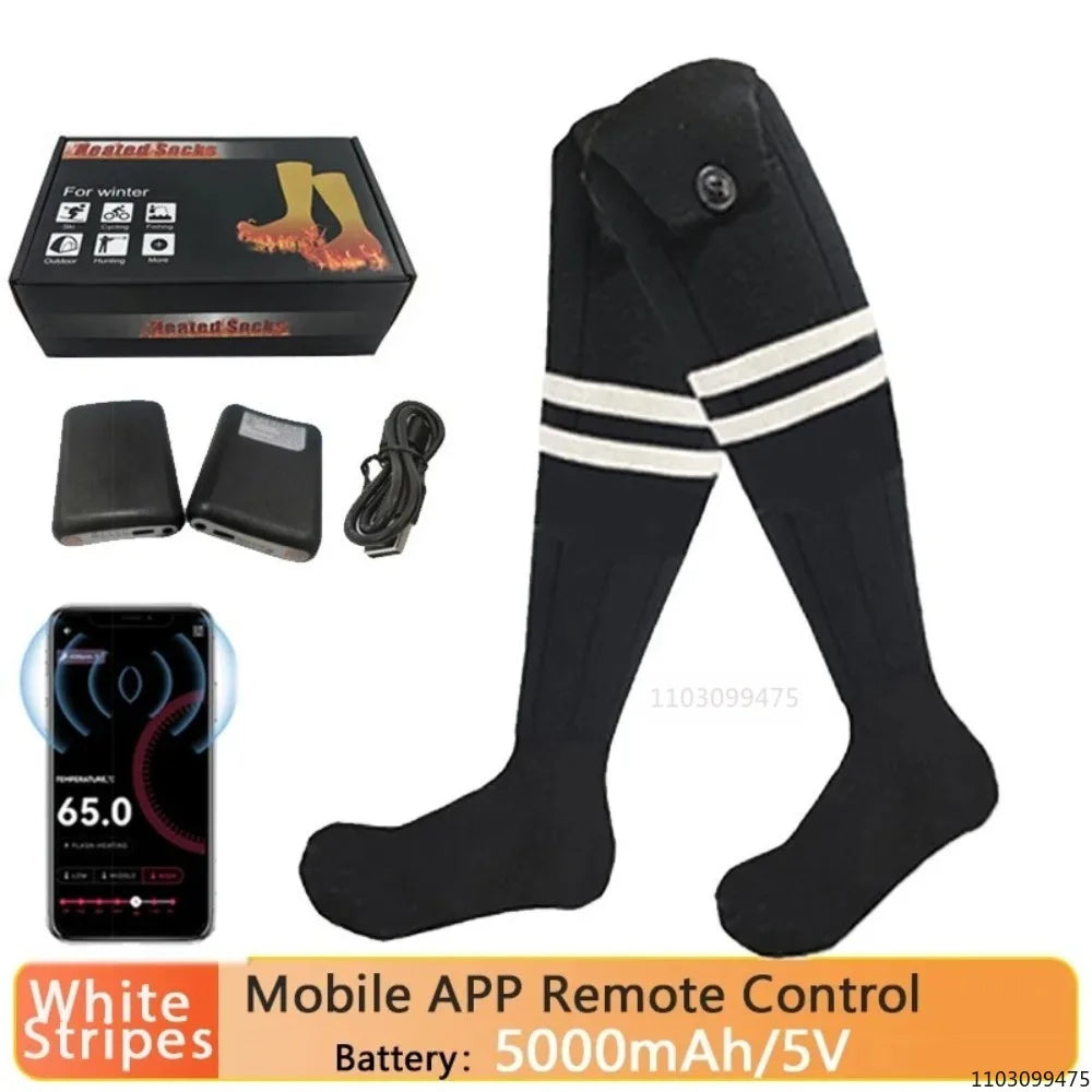Rechargeable Heated Socks (5000mAh)