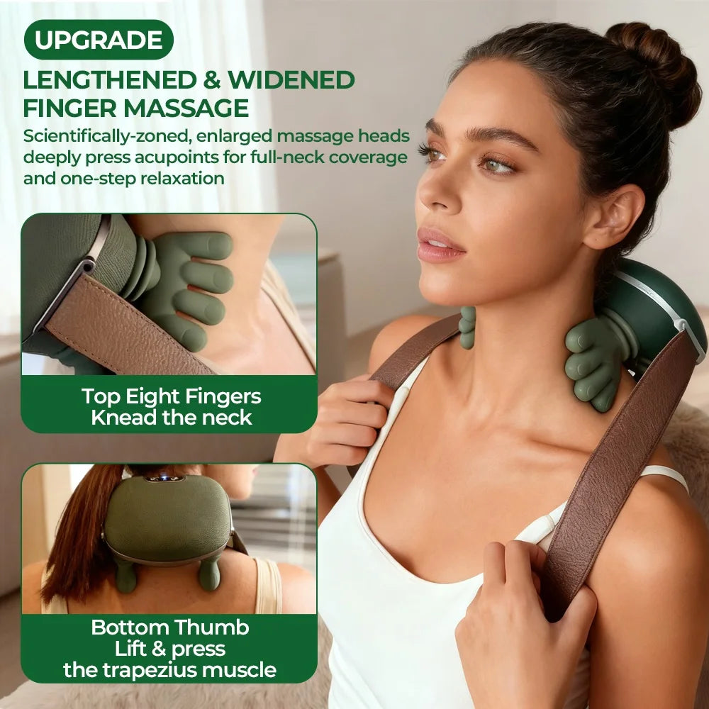 Wireless Bionic Finger Massage Shawl