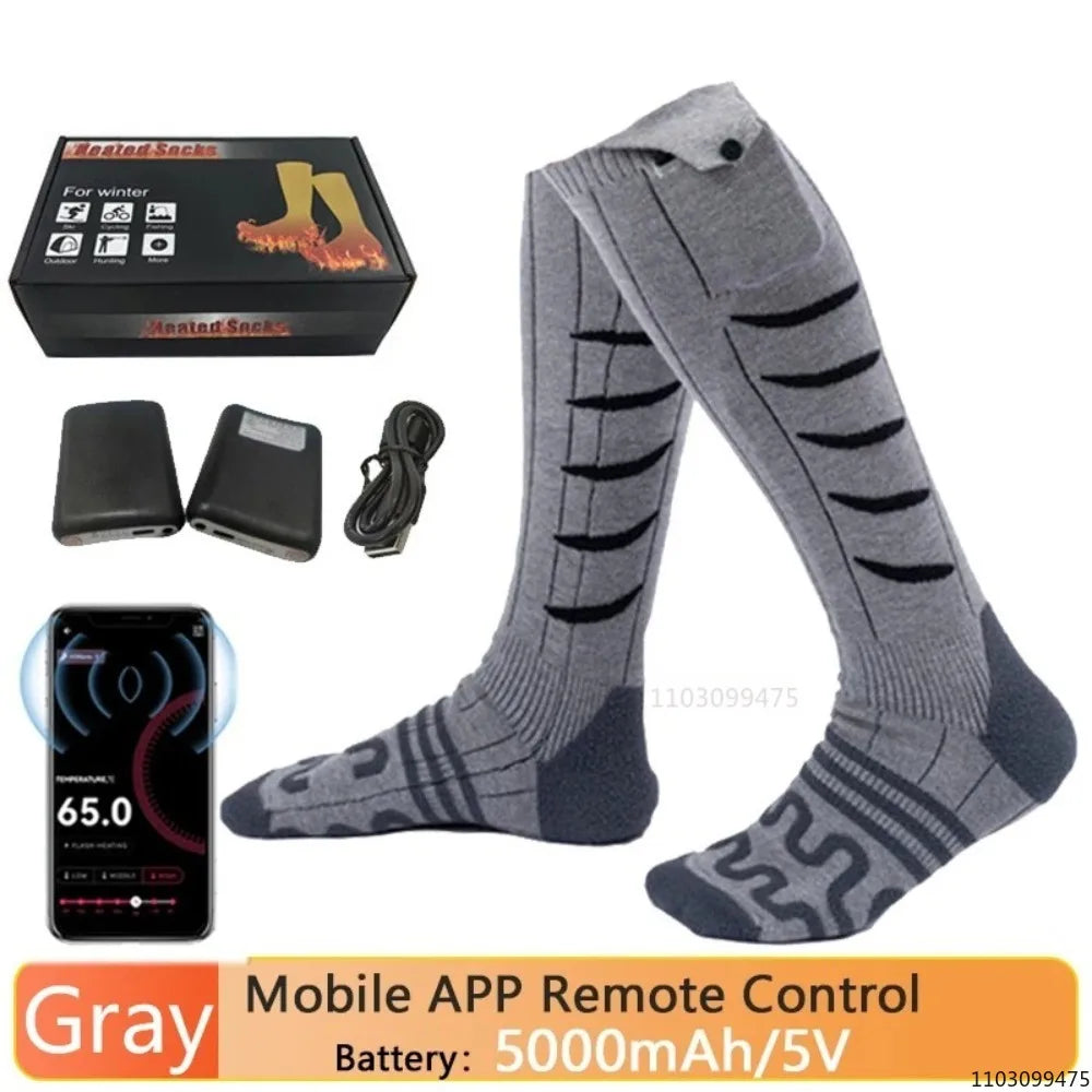Rechargeable Heated Socks (5000mAh)