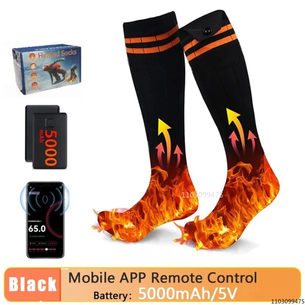 Rechargeable Heated Socks (5000mAh)