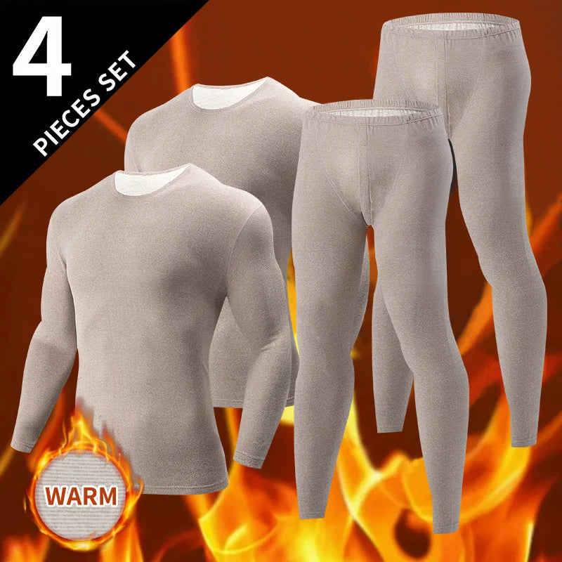 Men’s Thermal Base Layer Set (2–4 Pack)