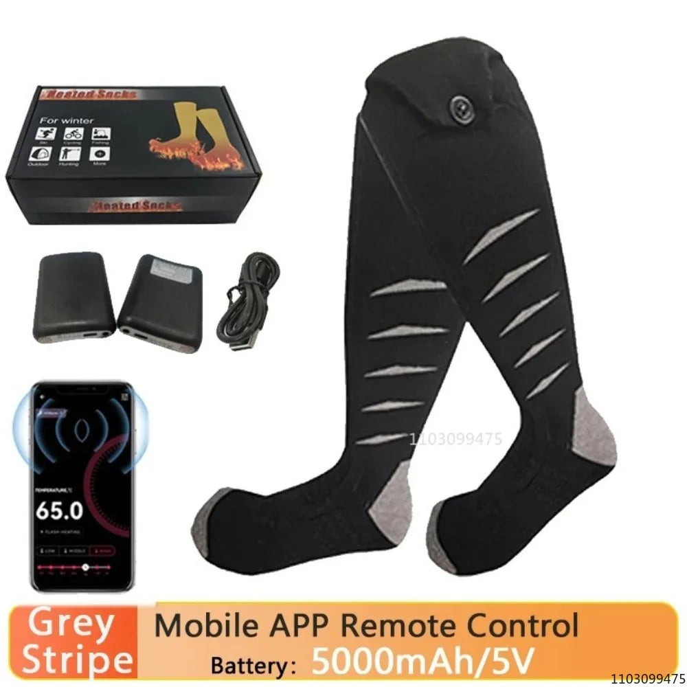Rechargeable Heated Socks (5000mAh)