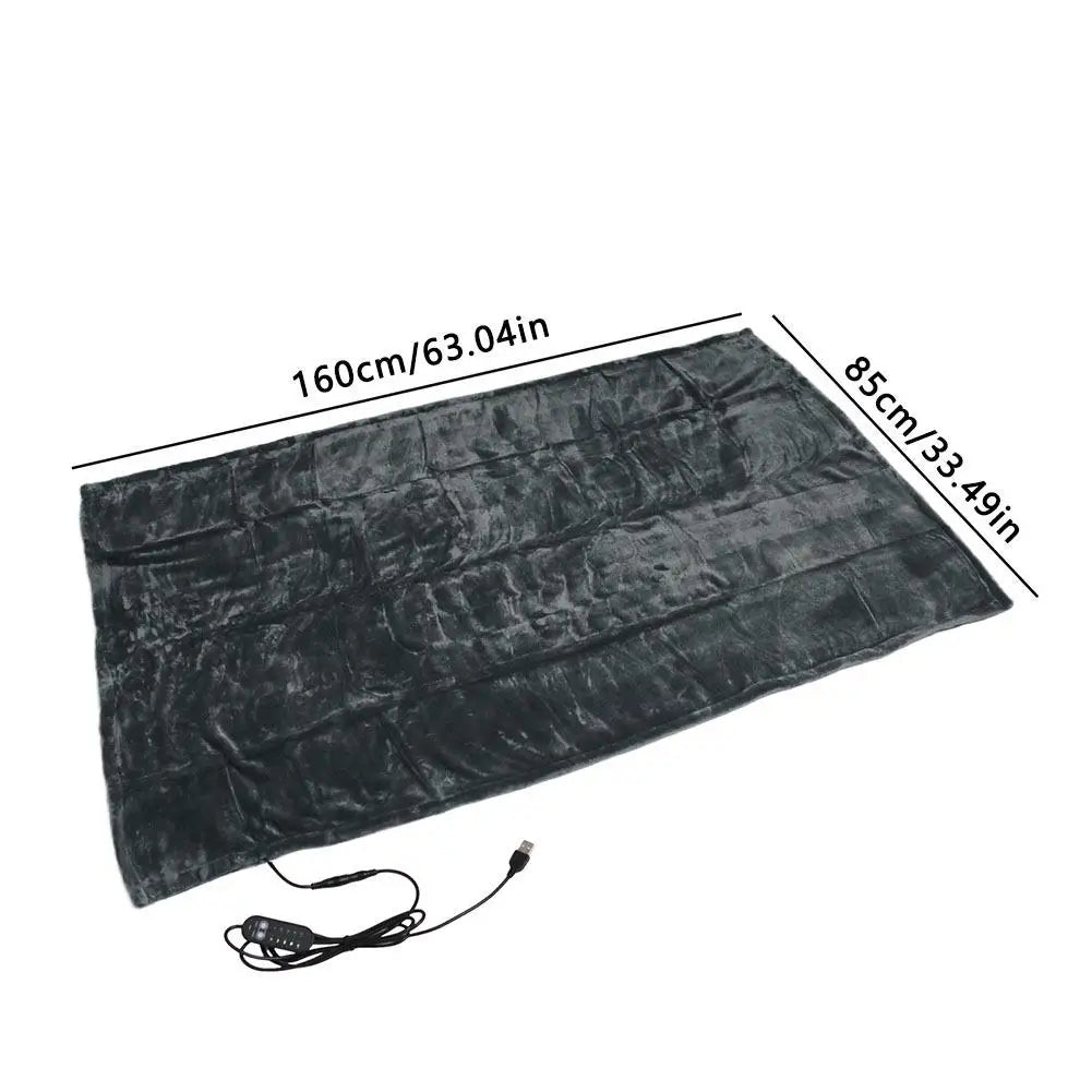 USB Heated Wearable Blanket (160×85cm)
