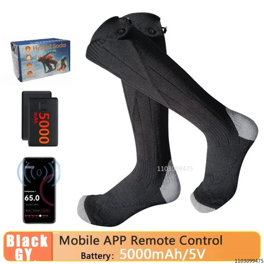 Rechargeable Heated Socks (5000mAh)
